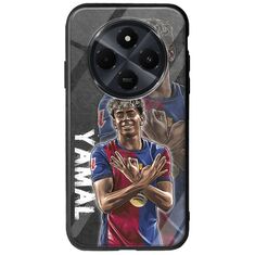 Football Stars - Lamine Yamal Xiaomi Redmi 14C Groove TPU (Tempered Glass και TPU)