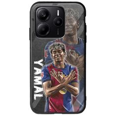 Football Stars - Lamine Yamal Xiaomi Redmi Note 14 5G Groove TPU (Tempered Glass και TPU)