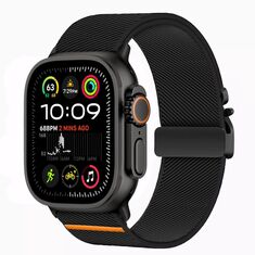 Λουράκι Tech Protect Μαύρο για Apple Watch 44mm