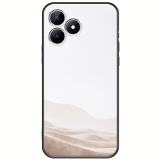 Windy Desert Realme Note 50 Black TPU (Μαύρη Σιλικόνη)