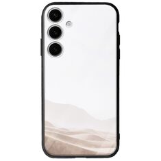 Windy Desert Samsung Galaxy S25 5G Groove TPU (Tempered Glass και TPU)