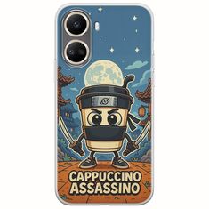 Brainrot - Cappuccino Assasino Huawei Nova 10 SE Flexible TPU (Διάφανη Σιλικόνη)