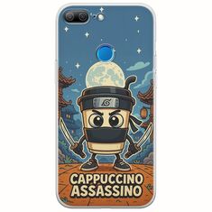 Brainrot - Cappuccino Assasino Huawei Honor 9 Lite Flexible TPU (Διάφανη Σιλικόνη)