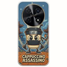 Brainrot - Cappuccino Assasino Huawei Nova 12i Flexible TPU (Διάφανη Σιλικόνη)