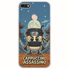 Brainrot - Cappuccino Assasino Huawei P9 Lite Mini Flexible TPU (Διάφανη Σιλικόνη)