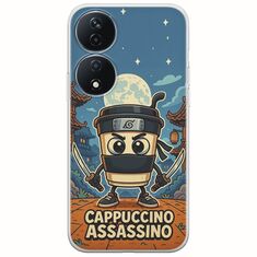 Brainrot - Cappuccino Assasino Honor X7b Flexible TPU (Διάφανη Σιλικόνη)