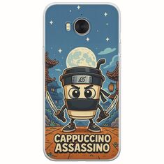 Brainrot - Cappuccino Assasino Huawei Y6 2017 Flexible TPU (Διάφανη Σιλικόνη)