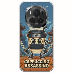 Brainrot - Cappuccino Assasino Honor Magic 6 Pro 5G Flexible TPU (Διάφανη Σιλικόνη)
