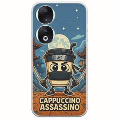 Brainrot - Cappuccino Assasino Honor 90 5G Flexible TPU (Διάφανη Σιλικόνη)