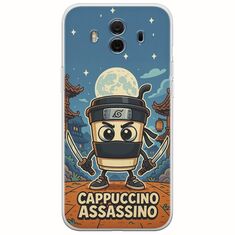 Brainrot - Cappuccino Assasino Huawei Mate 10 Flexible TPU (Διάφανη Σιλικόνη)