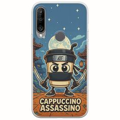 Brainrot - Cappuccino Assasino Huawei Y6p Flexible TPU (Διάφανη Σιλικόνη)