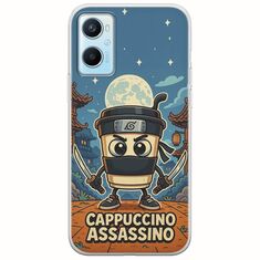 Brainrot - Cappuccino Assasino Oppo A96 4G Flexible TPU (Διάφανη Σιλικόνη)