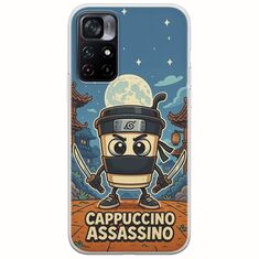 Brainrot - Cappuccino Assasino Xiaomi Poco M4 Pro 5G Flexible TPU (Διάφανη Σιλικόνη)