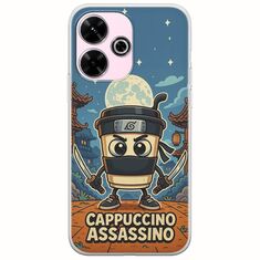 Brainrot - Cappuccino Assasino Xiaomi Poco M6 4G Flexible TPU (Διάφανη Σιλικόνη)
