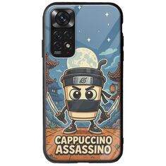 Brainrot - Cappuccino Assasino Xiaomi Redmi Note 11 / 11s Groove TPU (Tempered Glass και TPU)