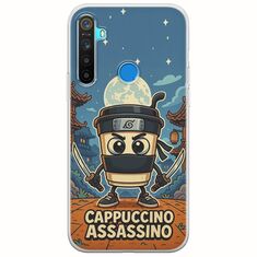 Brainrot - Cappuccino Assasino Realme 5/5i/5s Flexible TPU (Διάφανη Σιλικόνη)