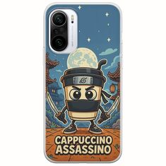 Brainrot - Cappuccino Assasino Xiaomi Mi11i Flexible TPU (Διάφανη Σιλικόνη)