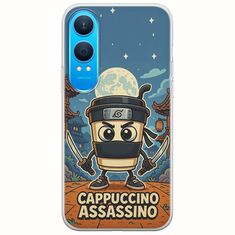 Brainrot - Cappuccino Assasino OnePlus Nord CE4 Lite 5G Flexible TPU (Διάφανη Σιλικόνη)