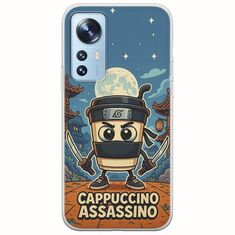 Brainrot - Cappuccino Assasino Xiaomi 12 / 12X Flexible TPU (Διάφανη Σιλικόνη)