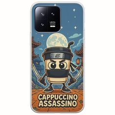 Brainrot - Cappuccino Assasino Xiaomi 13 5G Flexible TPU (Διάφανη Σιλικόνη)