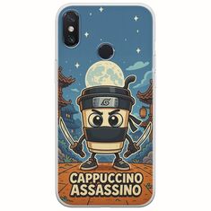 Brainrot - Cappuccino Assasino Xiaomi Redmi S2 Flexible TPU (Διάφανη Σιλικόνη)