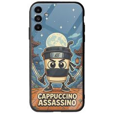 Brainrot - Cappuccino Assasino Samsung Galaxy A13 5G Groove TPU (Tempered Glass και TPU)