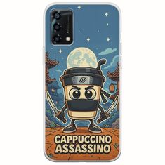 Brainrot - Cappuccino Assasino Oppo A94 5G Flexible TPU (Διάφανη Σιλικόνη)