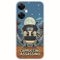 Brainrot - Cappuccino Assasino OnePlus Nord CE 3 Lite 5G Flexible TPU (Διάφανη Σιλικόνη)