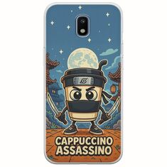 Brainrot - Cappuccino Assasino Samsung Galaxy J7(2017) Flexible TPU (Διάφανη Σιλικόνη)