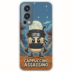 Brainrot - Cappuccino Assasino OnePlus Nord 2 5G Flexible TPU (Διάφανη Σιλικόνη)