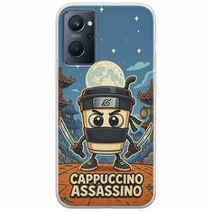 Brainrot - Cappuccino Assasino Realme 9i Flexible TPU (Διάφανη Σιλικόνη)