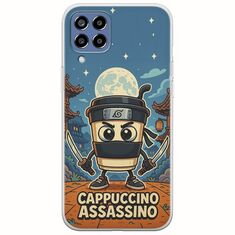 Brainrot - Cappuccino Assasino Samsung Galaxy M33 5G Flexible TPU (Διάφανη Σιλικόνη)