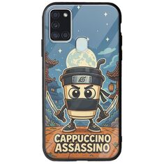 Brainrot - Cappuccino Assasino Samsung Galaxy A21s Groove TPU (Tempered Glass και TPU)