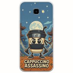 Brainrot - Cappuccino Assasino Samsung Galaxy A5(2017) Flexible TPU (Διάφανη Σιλικόνη)