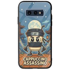 Brainrot - Cappuccino Assasino Samsung Galaxy S10e Groove TPU (Tempered Glass και TPU)