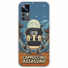 Brainrot - Cappuccino Assasino Xiaomi 12T / 12T Pro Flexible TPU (Διάφανη Σιλικόνη)