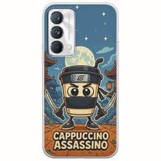 Brainrot - Cappuccino Assasino Realme GT Master Edition Flexible TPU (Διάφανη Σιλικόνη)