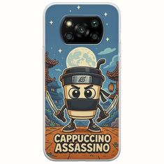 Brainrot - Cappuccino Assasino Xiaomi Poco X3 NFC / X3 Pro Flexible TPU (Διάφανη Σιλικόνη)