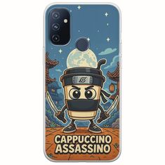 Brainrot - Cappuccino Assasino OnePlus N100 Flexible TPU (Διάφανη Σιλικόνη)