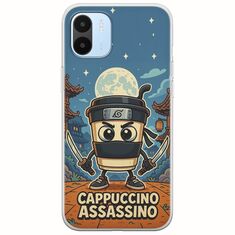 Brainrot - Cappuccino Assasino Xiaomi Redmi A2 Flexible TPU (Διάφανη Σιλικόνη)