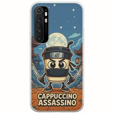 Brainrot - Cappuccino Assasino Xiaomi Mi Note 10 Lite Flexible TPU (Διάφανη Σιλικόνη)
