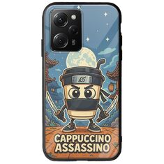 Brainrot - Cappuccino Assasino Xiaomi Poco X5 Pro 5G Groove TPU (Tempered Glass και TPU)