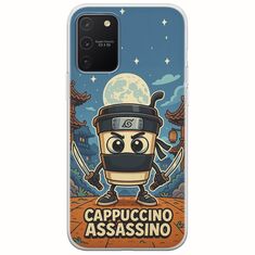 Brainrot - Cappuccino Assasino Samsung Galaxy S10 Lite Flexible TPU (Διάφανη Σιλικόνη)