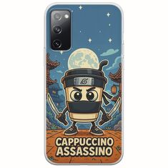 Brainrot - Cappuccino Assasino Samsung Galaxy S20 FE Flexible TPU (Διάφανη Σιλικόνη)