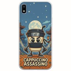 Brainrot - Cappuccino Assasino Samsung Galaxy A10 Flexible TPU (Διάφανη Σιλικόνη)