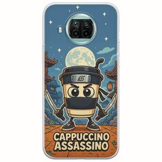 Brainrot - Cappuccino Assasino Xiaomi Mi 10T Lite Flexible TPU (Διάφανη Σιλικόνη)
