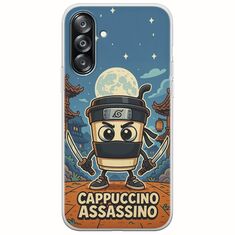 Brainrot - Cappuccino Assasino Samsung Galaxy A26 5G  Flexible TPU (Διάφανη Σιλικόνη)