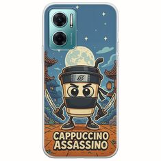 Brainrot - Cappuccino Assasino Xiaomi Redmi 10 5G Flexible TPU (Διάφανη Σιλικόνη)