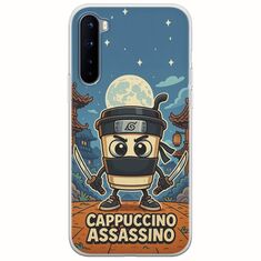 Brainrot - Cappuccino Assasino OnePlus Nord Flexible TPU (Διάφανη Σιλικόνη)