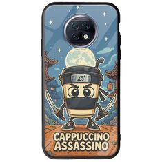 Brainrot - Cappuccino Assasino Xiaomi Redmi Note 9T 5G Groove TPU (Tempered Glass και TPU)